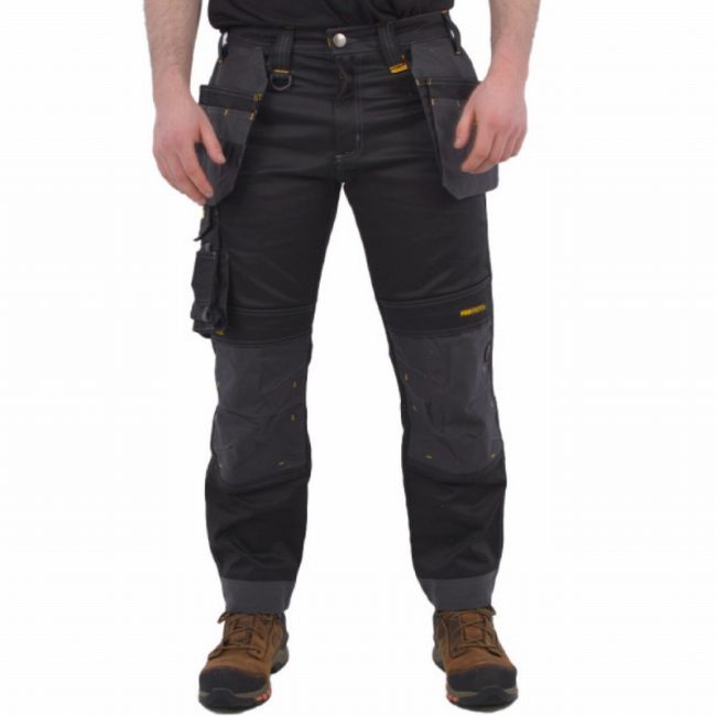 DeWalt DWC147-004  34W/29L Memphis Stretch Holster Trouser Grey - Image 3
