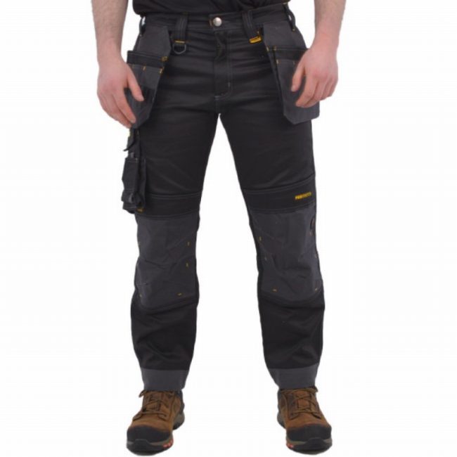 DeWalt DWC147-004  34W/31L Memphis Stretch Holster Trouser Grey - Image 2