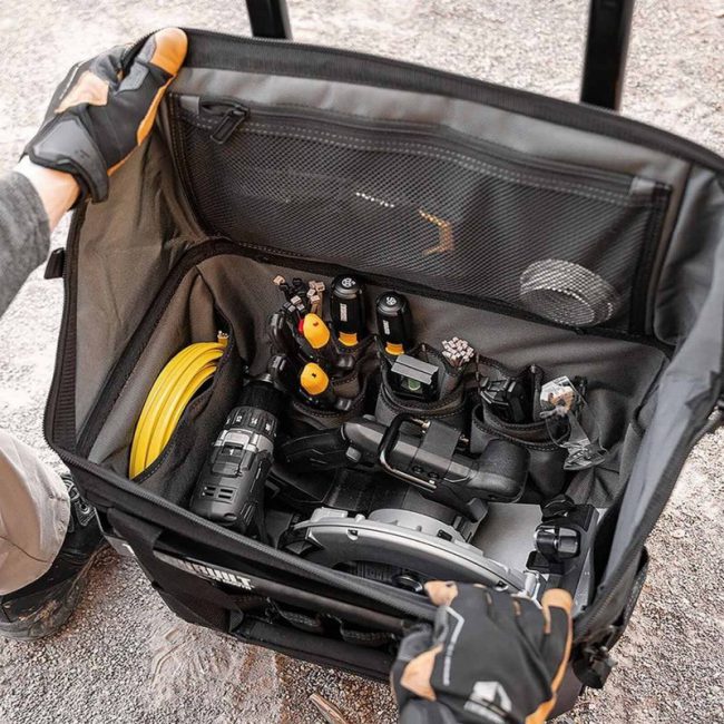 ToughBuilt CT-61-14 350mm Large Rolling Massive Mouth Tool Bag - Image 8