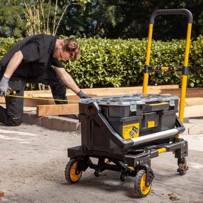 Stanley SXWTD-FT580 70kg Folding Hand Truck - Image 11