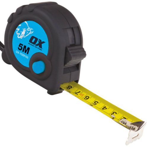 OX OX-T029105 Trade 5m Tape Measure – Metric Only