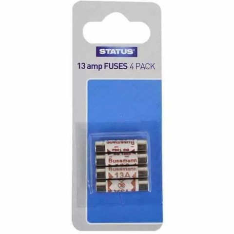 Status 13ASFB10 13 am Fuese Carded Each – 4 Piece