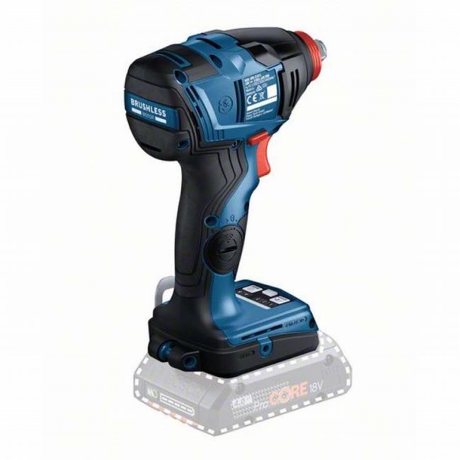 Bosch GDX 18V-210 C 18V Brushless Impact/Wrench - Body With Case - Image 2