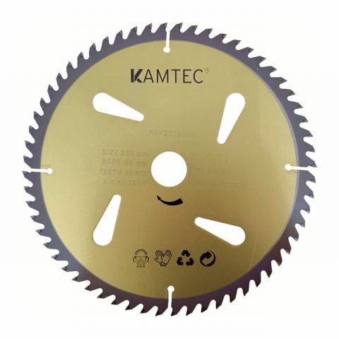 Kamtec KSK3053060  305mm 30bore 60Z Gold Saw Blade For Wood