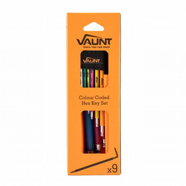 Vaunt V1422005 9 Piece Colour Coded Ball-End Hex Key Set - Image 8