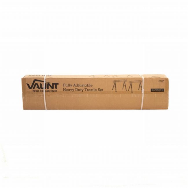Vaunt V2003015 Heavy Duty Fully Adjustable Saw Horse Twin Pack - Image 8