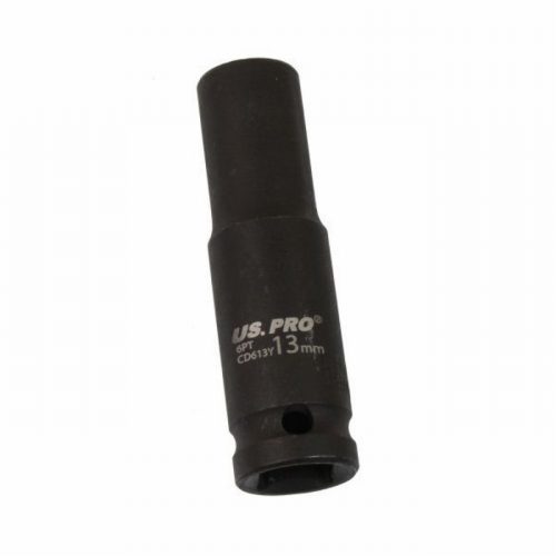 US PRO BER3371 Single 13mm 1/2″ Drive Deep Impact Socket