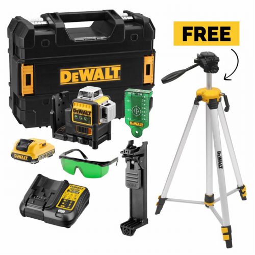 Dewalt DE0881T-DCE089D1G Set Laser And Tripod