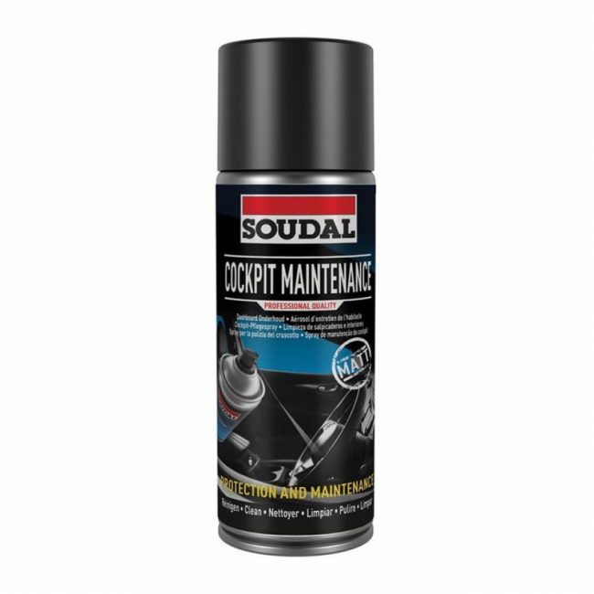 Soudal 158038  400ml Cockpit Maintanance Spray