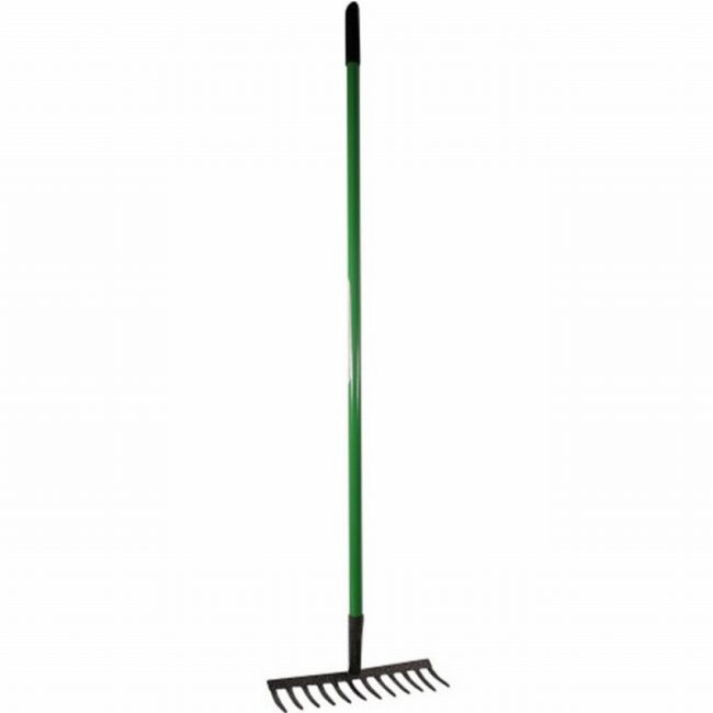 Marksman 70004C 12 Tooth Lawn Rake & Steel Handle