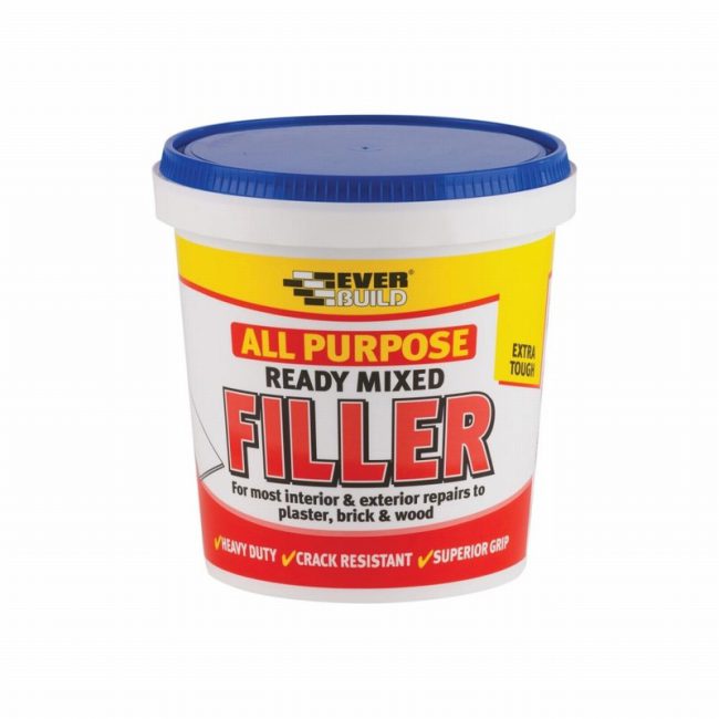 Everbuild EVBRMFILL1  1kg All Purpose Ready Mixed Filler