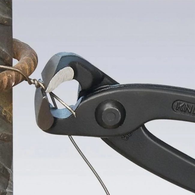 Knipex KPX9901220 220mm Concreters Nipper Pliers PVC Grip - Image 2