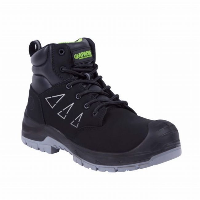 Apache Armstrong Size 11 UK (46 EU) Black Safety Boots - Image 2