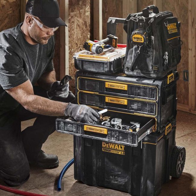 Dewalt DWST08330-1 TOUGHSYSTEM 2.0 3x Drawer Unit - Image 7
