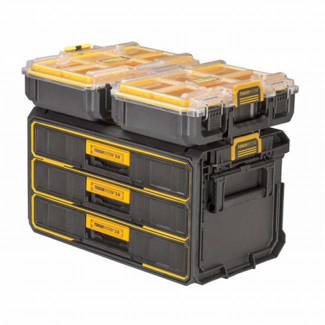 Dewalt DWST08330-1 TOUGHSYSTEM 2.0 3x Drawer Unit - Image 4