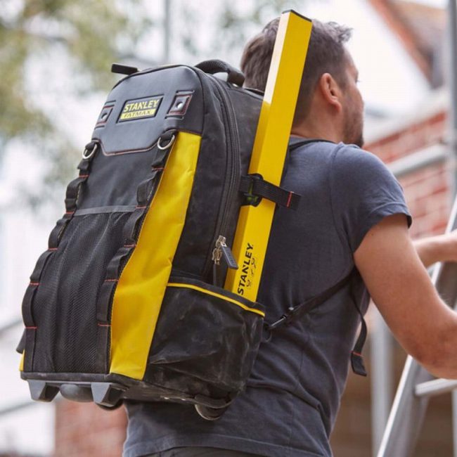 Stanley STA179215 54cm FatMax Backpack Tool Bag on Wheels - Image 10