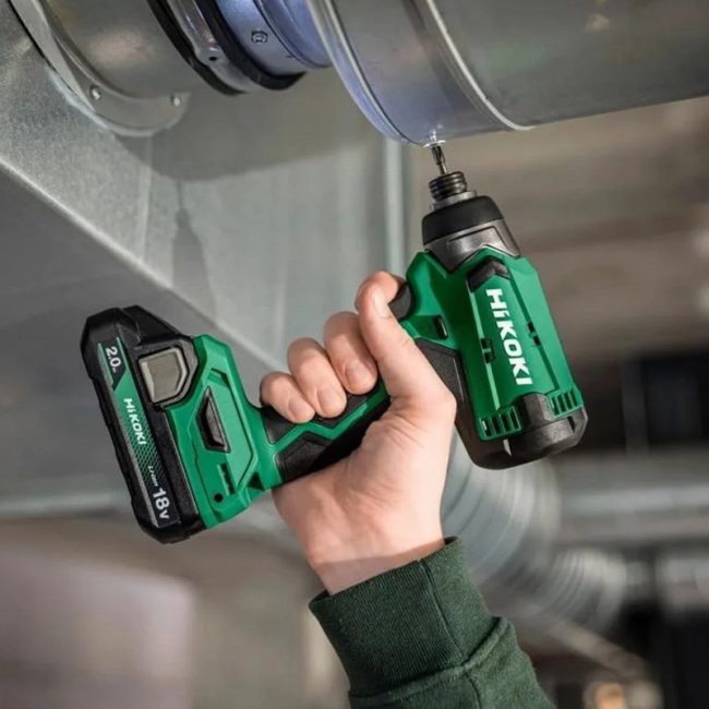 Hikoki KC18DEJAZ 18V Brushless Twin Pack with 2x 2.5Ah Batteries - Image 5