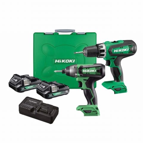 Hikoki KC18DEJAZ 18V Brushless Twin Kit