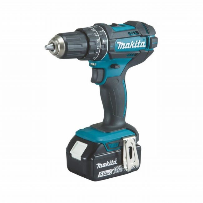 Makita DLX2131TJ 18V 2x5.0Ah Li-ion Combi/Impact Twin Kit - Image 2