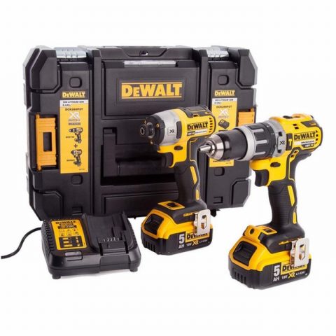 DeWalt DCK266P2T 18V XR Brushless Combi & Impact Kit