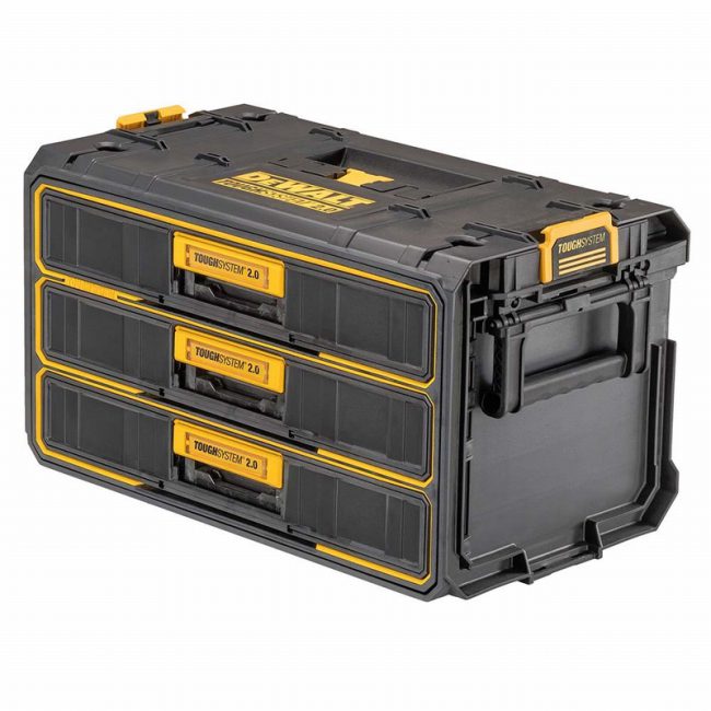 Dewalt DWST08330-1 TOUGHSYSTEM 2.0 3x Drawer Unit - Image 8