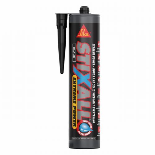 Everbuild EVBSTIXBK 290ml Stixall Extreme Power Cartridge Black