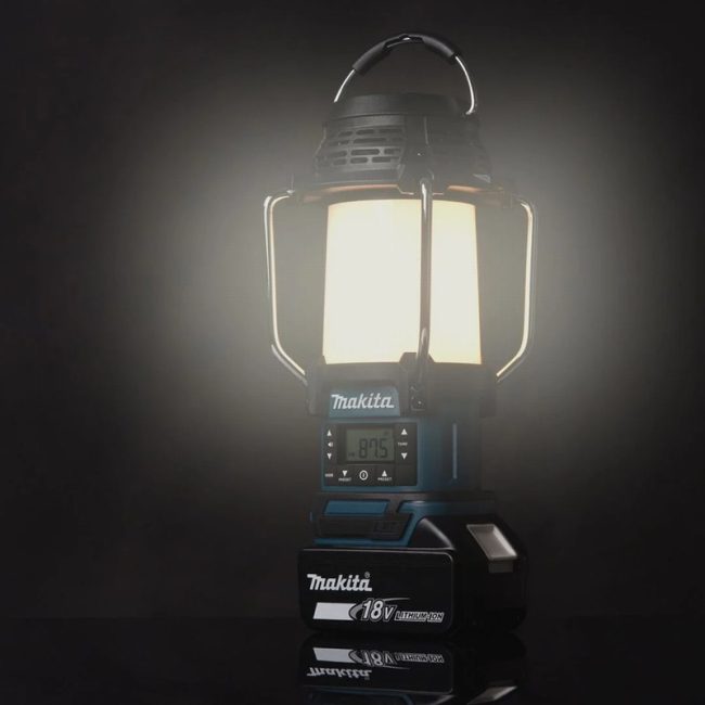 Makita DMR055 18v/14.4v LXT Radio Lantern Naked - Body - Image 6