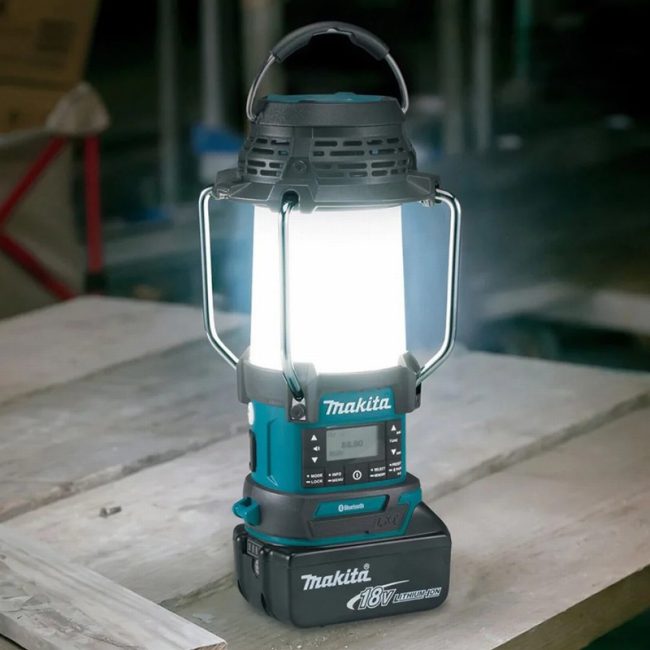 Makita DMR055 18v/14.4v LXT Radio Lantern Naked - Body - Image 4
