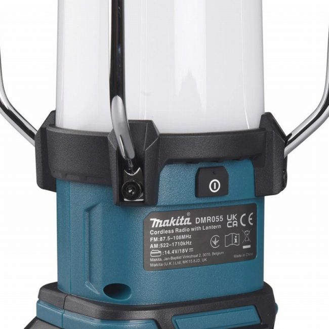 Makita DMR055 18v/14.4v LXT Radio Lantern Naked - Body - Image 10