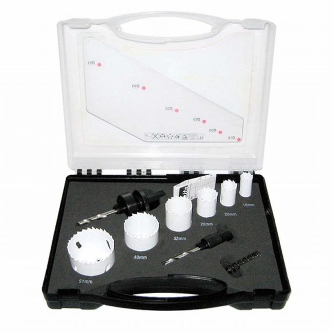 Makita D-47139 6 Piece Electricians Holesaw Kit - Image 4