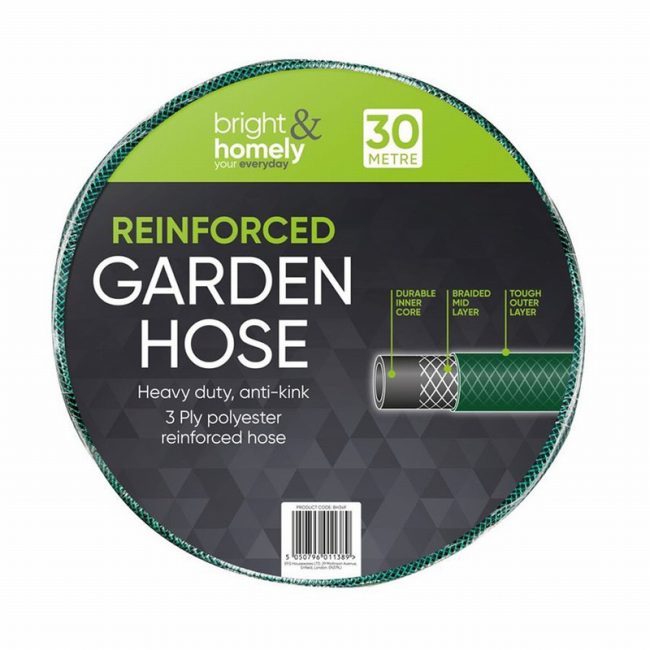 EFG BH349 30M Reinforced Garden Hose Pipe - Image 2