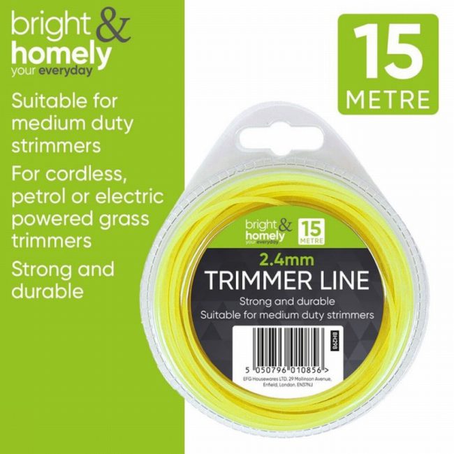 EFG BH298 Bright & Homely 2.4mm x 15m Trimmer Line - Image 3