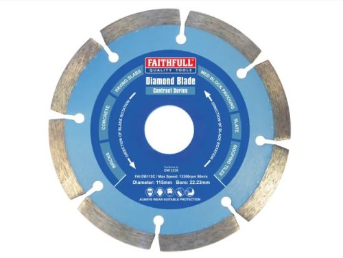 Faithfull Contract Diamond Blade 115 x 22.2mm