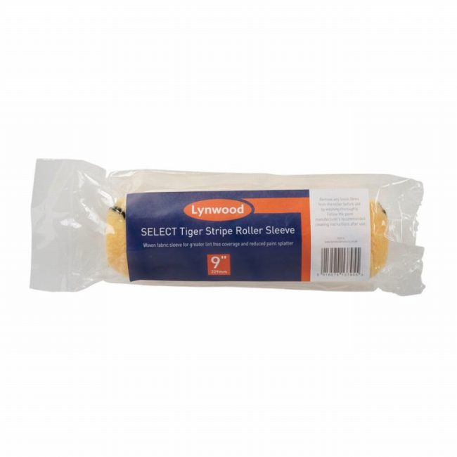 EFG RS974 Lynwood Tiger Stripe 9"x1.5" Paint Medium Pile Roller - Image 2