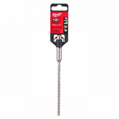 Milwaukee 4932478469  5.5 x 210mm MX4 4 Cut SDS+ Drill Bit