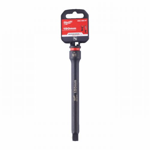 Milwaukee 4932480297 150mm 3/8” Sq. SHOCKWAVE Socket Extension