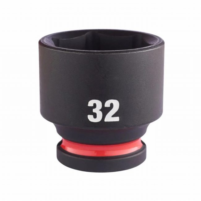 Milwaukee 4932480325 32mm 1/2” SHOCKWAVE Impact Socket - Image 2