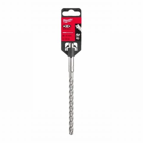 Milwaukee 4932352022  8.0 x 165mm MX4 SDS-Plus Hammer Drill Bit