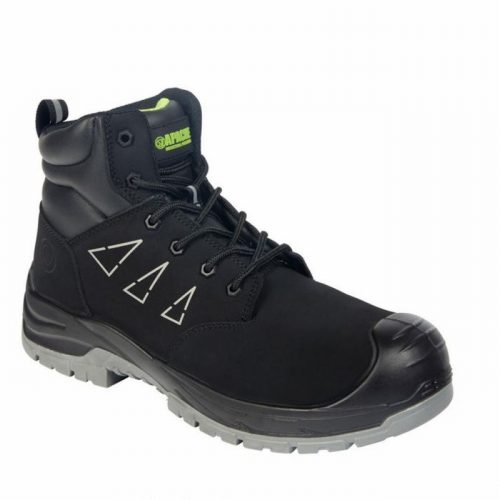 Apache Armstrong Size –  6 UK (39 EU) Black  Safety Boots