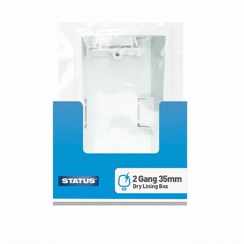 Status SDLPB2GB6 Dru Lining Pattress Box 2G