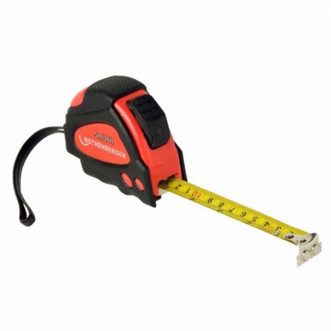 Rothenberger 8.8819  5m/16ft Tape Measure
