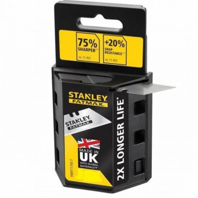 Stanley STA111700 FatMax Knife Blades - Pack of 100