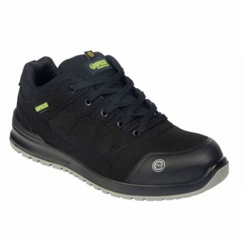 Apache Brampton Black Safety Trainers