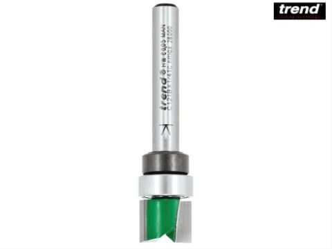 Trend TREC121B14TC 12.7x9mm 1/4TC Bearing Guided Template Cutter