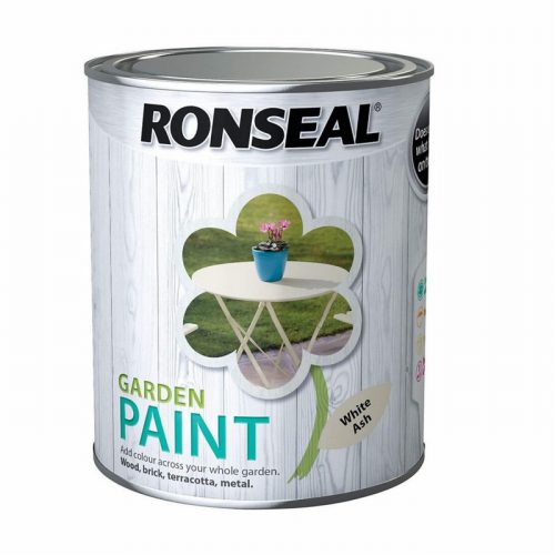 Ronseal L06211 Garden Paint White ASH 750ml