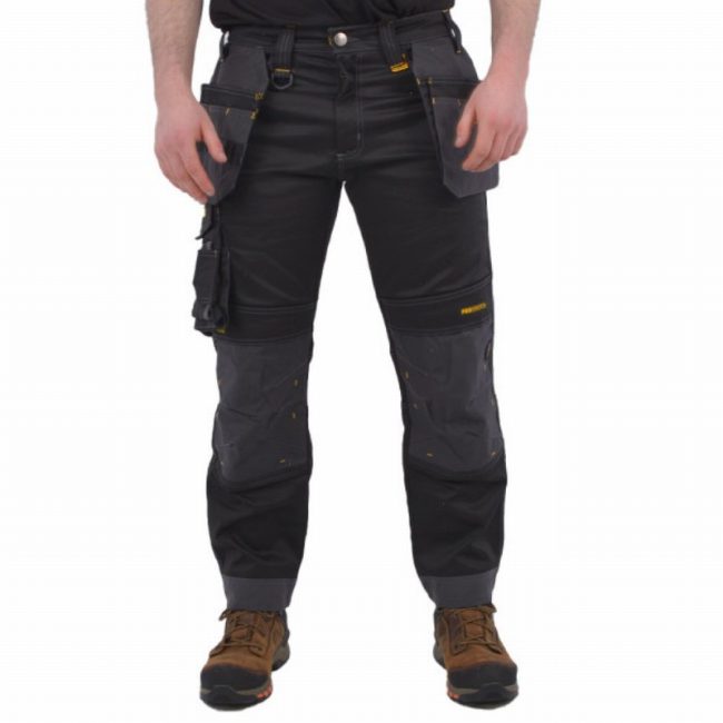 DeWalt DWC147-004  36W/29L Memphis Stretch Holster Trouser Grey - Image 3