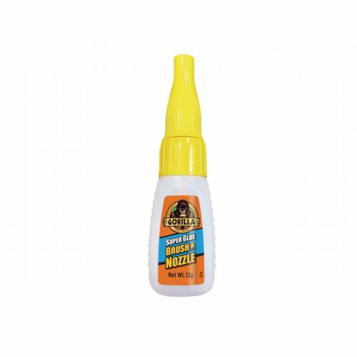 Gorilla GRGGSGB12  12g Super Glue Brush & Nozzle