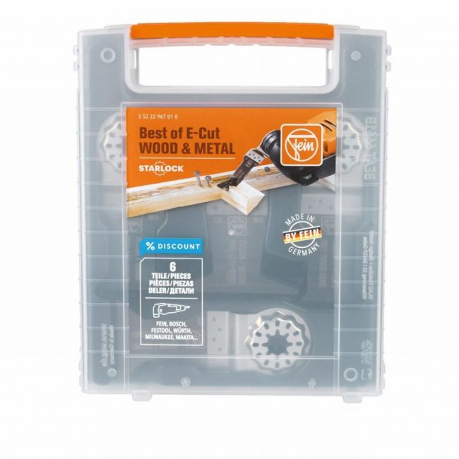 Fein 35222967010 Starlock  E-Cut Blade Set - Pack of 6 - Image 4