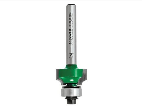 Trend TREC07414T 1/4 x 3.2×9.5mm TC Round Over Two Flute Cutter