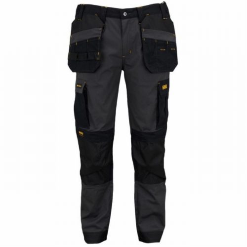 32W/29L Slim Work Trousers Grey/Black